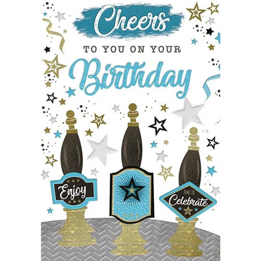 Kingfisher - Birthday Cheers Male - Code 50 - 6pk - ZCB014
