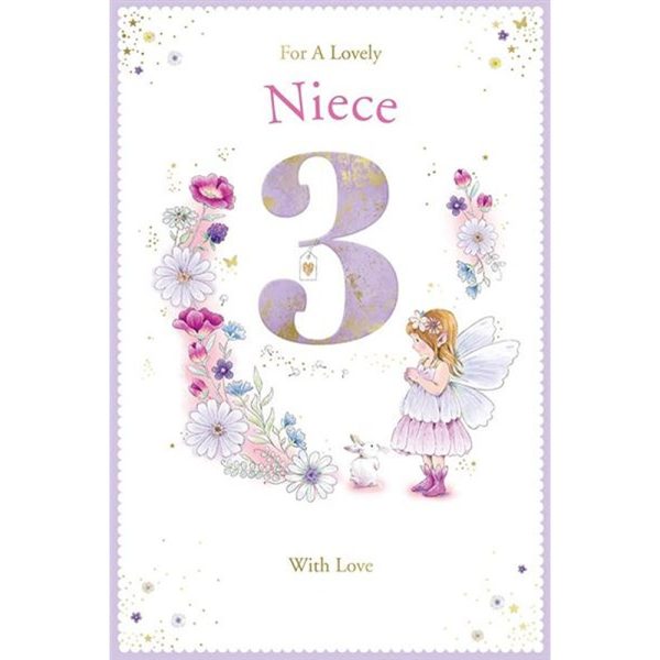 Kingfisher - Age 3 Niece fairy - Code 75 - 6pk - FF081