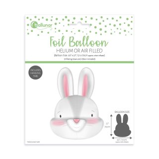 EASTER BUNNY FOIL BALLOON - 33460-BUNYC