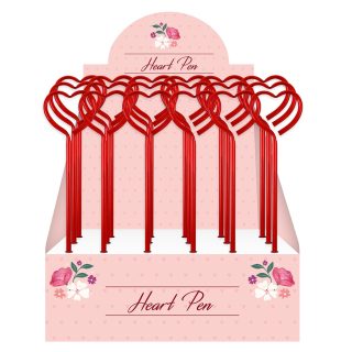 HEART SHAPED PENS - 33595-PENC