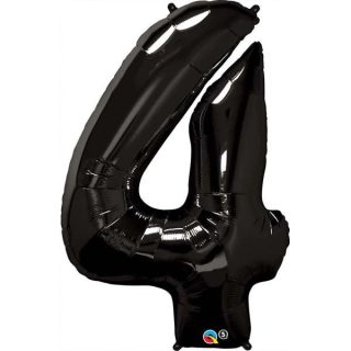QUALATEX 41" 01CT - NUMBER 4 ONYX BLACK