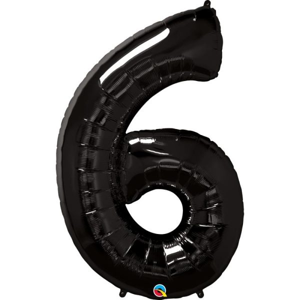 QUALATEX 42" 01CT - NUMBER 6 ONYX BLACK