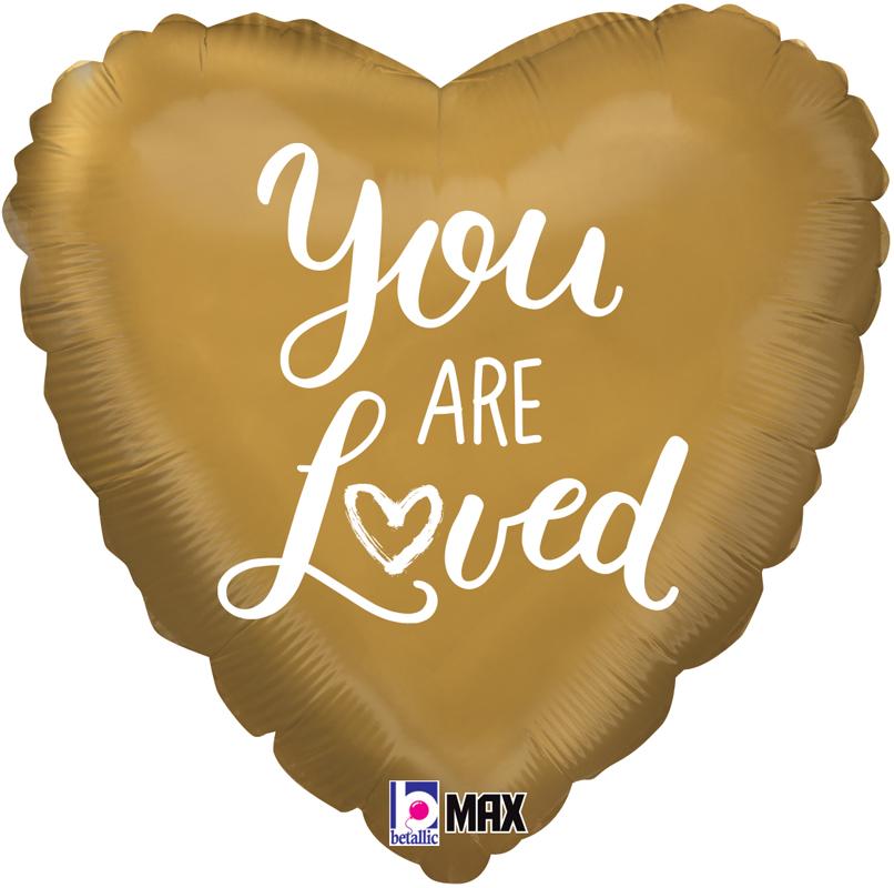 Betallic 18inch You Are Loved Holographic
