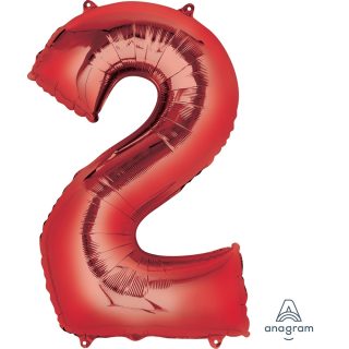 Anagram - Red Number 2 - 34" - 2827701
