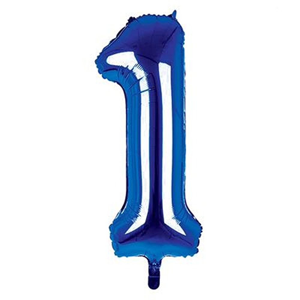 Dark Blue Number 1 - BL-NBDB34/1