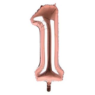 Rose Gold Number 1 - BL-NBRG34/1
