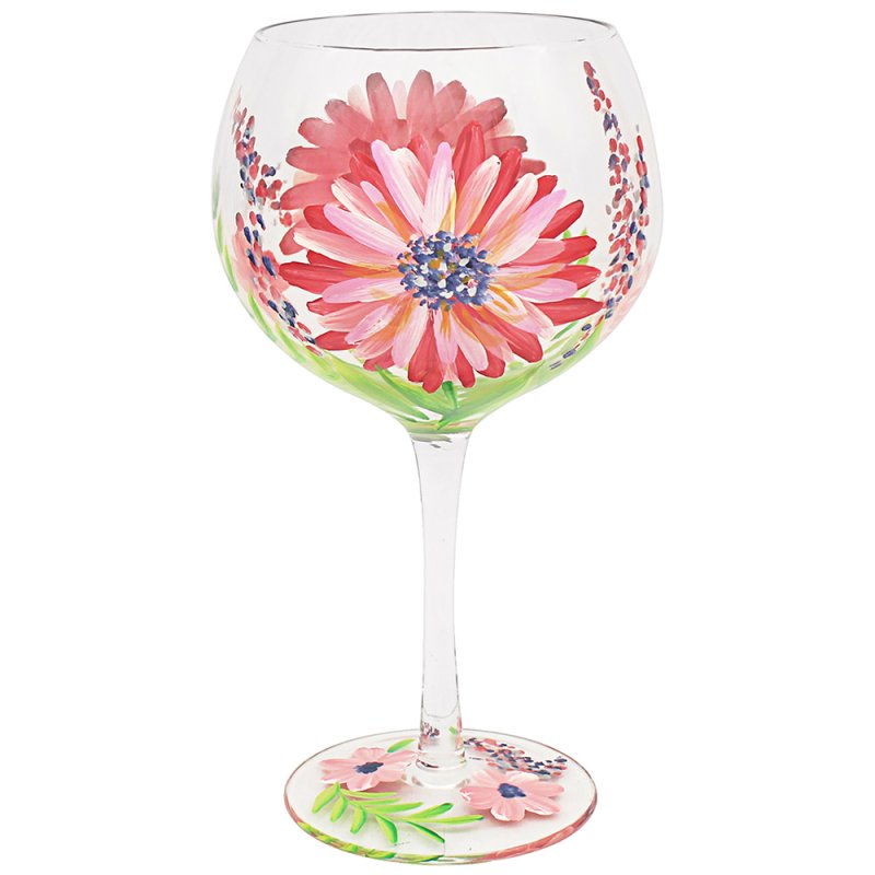 DELPHINIUMS GLASS