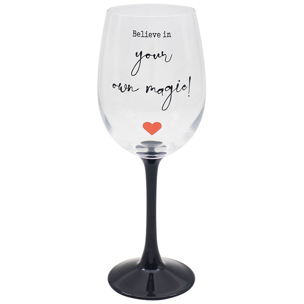 Wine Glass- Belive In Ownmagic - LP49603