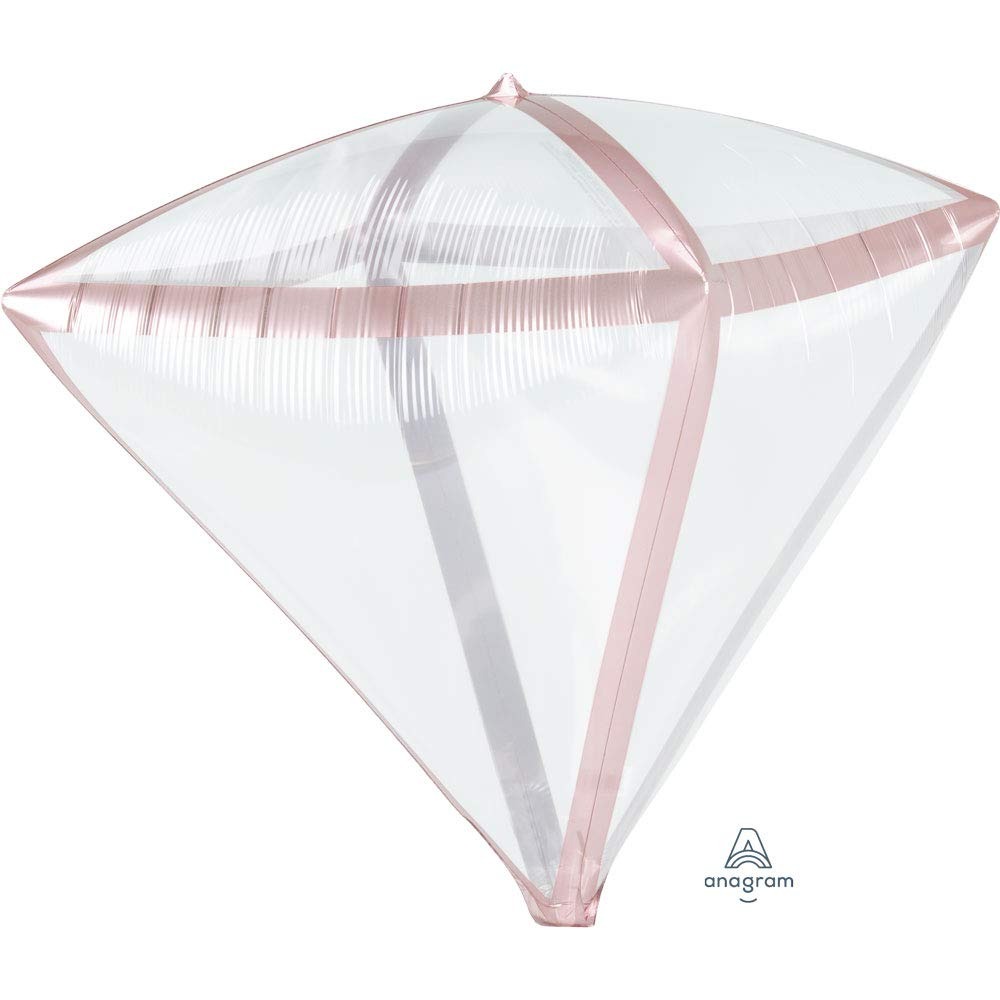 Anagram 15" Rose Gold Trim Diamondz 3ct