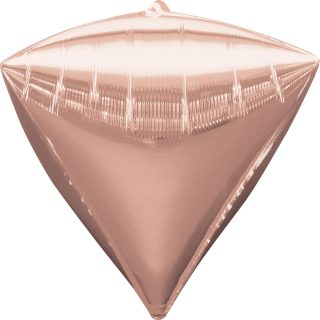 Anagram Rose Gold Diamondz Unpackaged Foil Balloons G20 - 3 PC