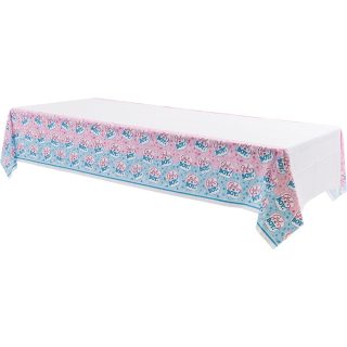 Girl or Boy Plastic Tablecovers 1.37m x 2.6m - 571573