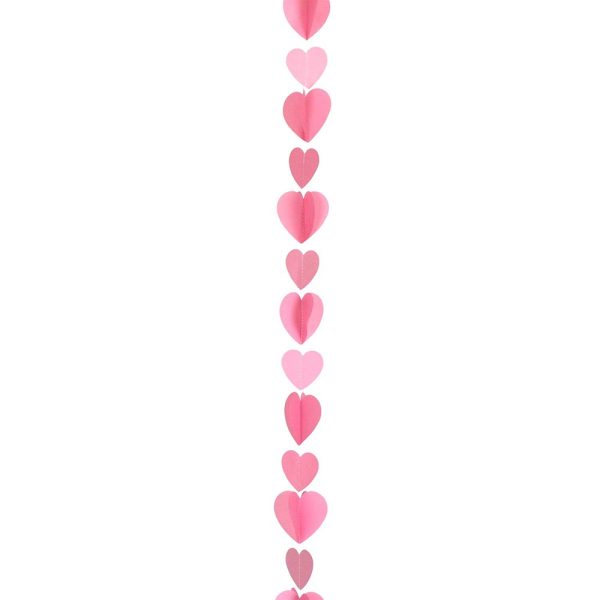 Balloon Tail-Heart Pink 1.2m - 9902826