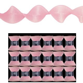 Davies Pink Ruffle Ribbon - 57808