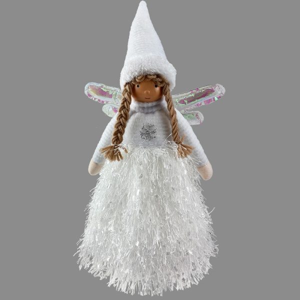36CM FAIRY TREE TOP WHITE - 59184