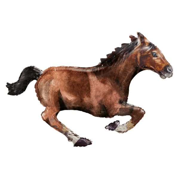 Anagram Galloping Horse SuperShape Foil Balloons 40"/101cm x 25"/63cm P35 - 3954301