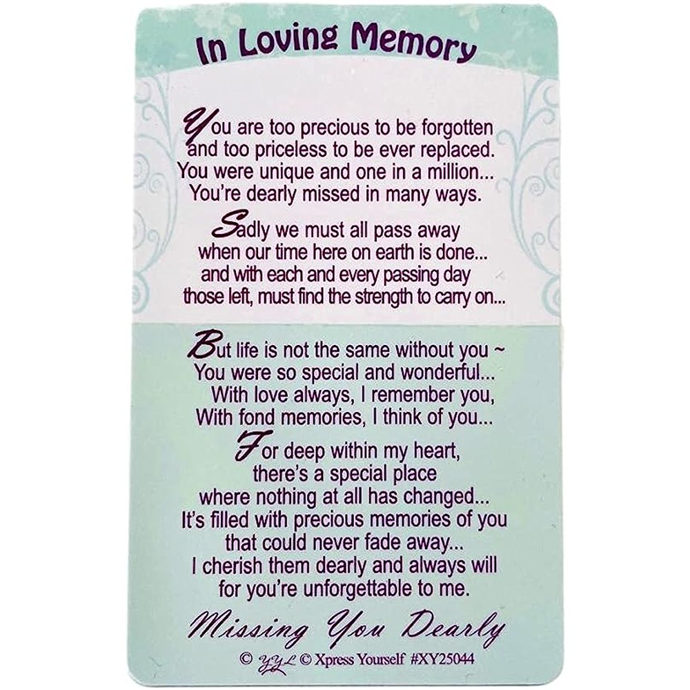 In Loving Memory - XY25044