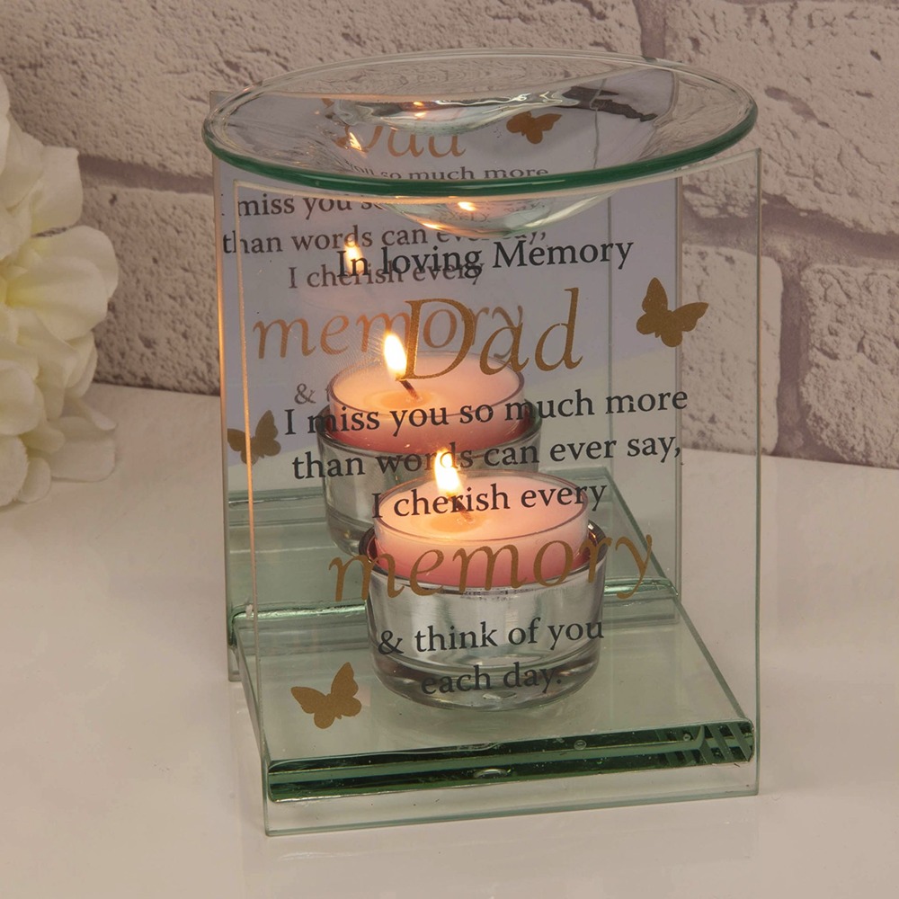 THOUGHTS OF YOU BUTTERFLY OIL BURNER - DAD
