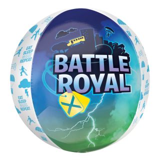 Anagram Battle Royal Orbz Foil Balloons 15"/38cm w x 16"/40cm h G20