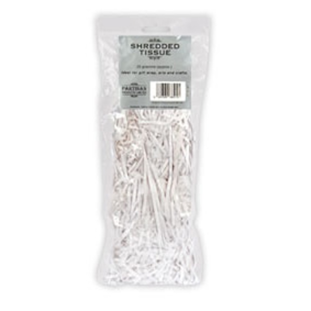 Partisan - Shredded Tissue White - 25g - ED-SH-WT-F