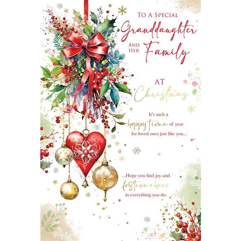 Kingfisher - Granddaughter & Family Xmas - Code 75 - XA521