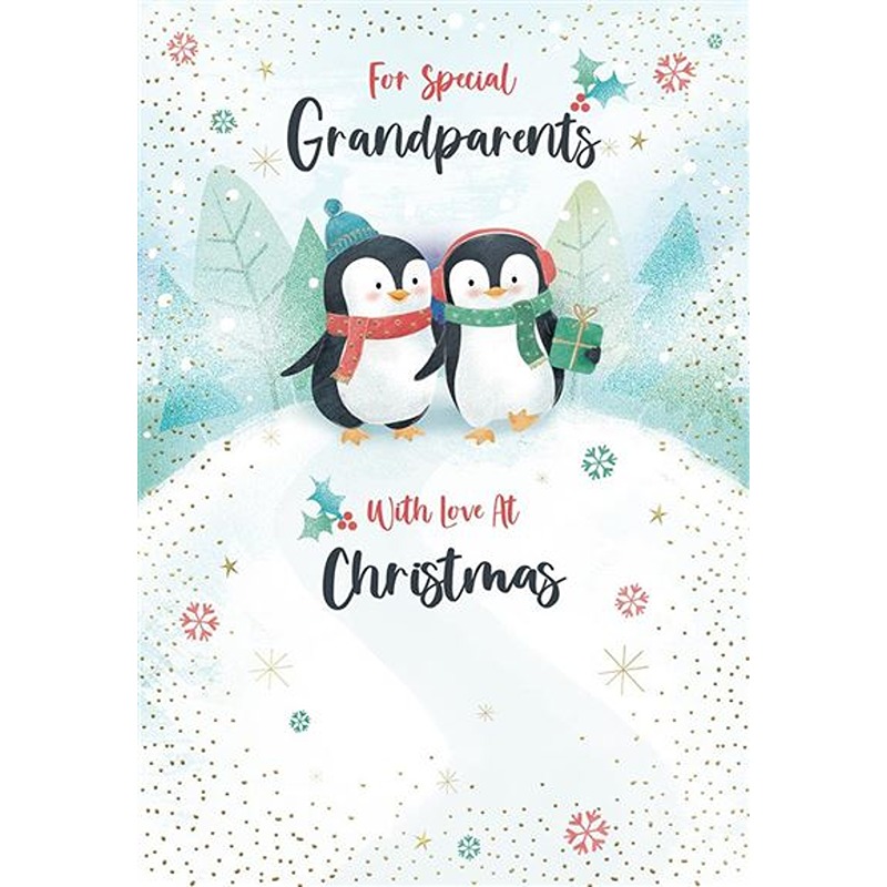 Kingfisher - Grandparents Xmas - Code 50 - XA466