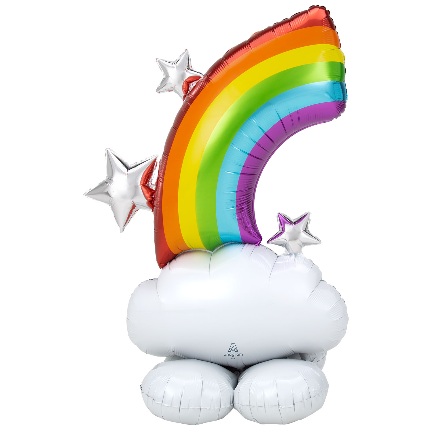 Rainbow AirLoonz Large Foil Balloons 36"/91cm x 52"/132cm