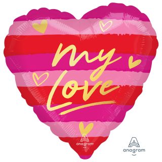 Anagram My Love Standard HX Foil Balloons S40