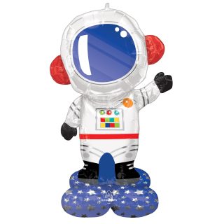 Anagram Astronaut AirLoonz Foil Balloons 32"/81cm w x 57"/144cm h P70