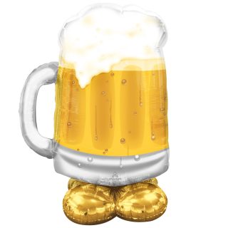 Anagram Big Beer Mug Airloonz Foil Balloons 31"/78cm w x 49"/124cm h P70