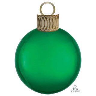 Anagram Green Bauble Orbz Foil Balloon Decoration Kits P45