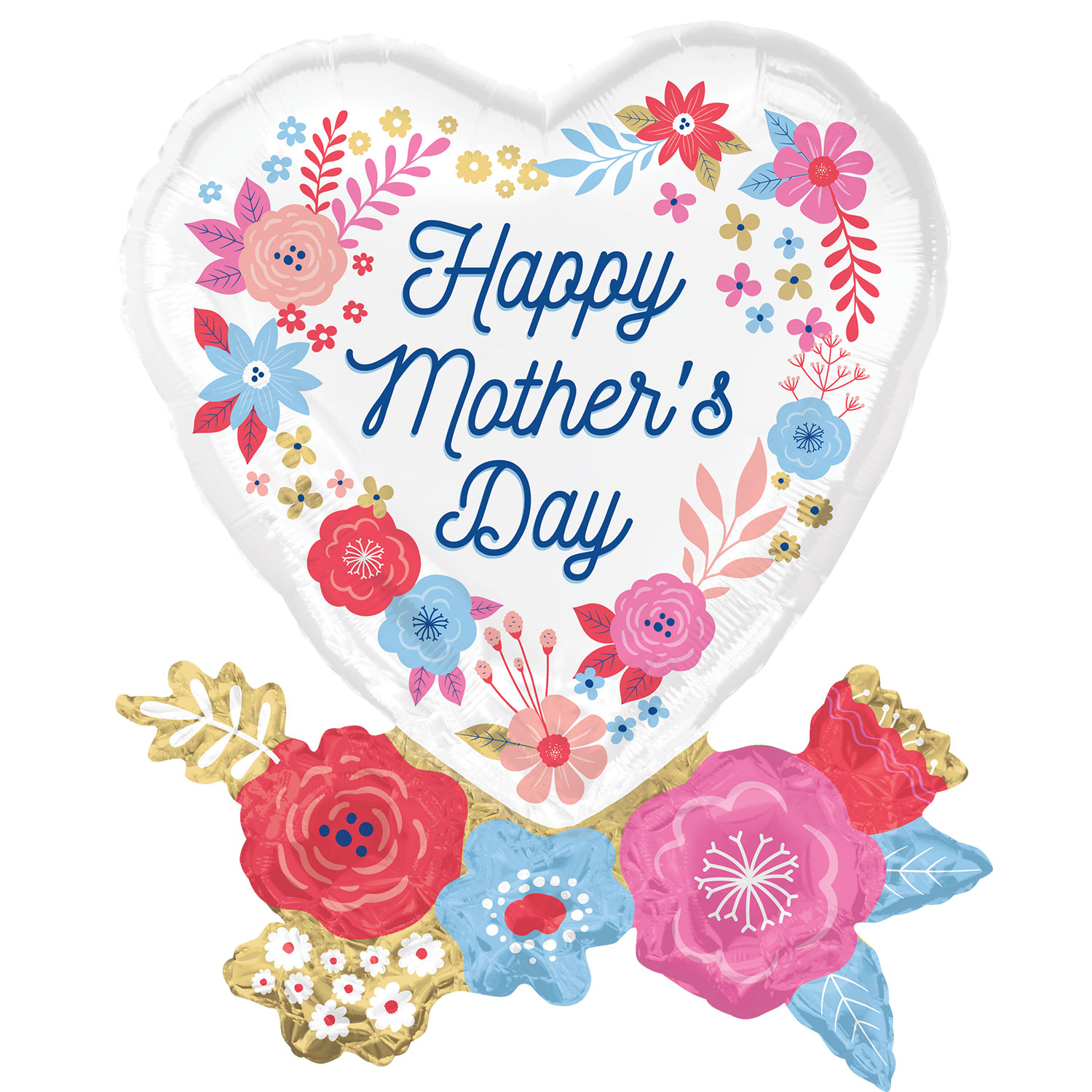 Anagram 30" P35 Artful Florals Shape Pkt - 4416701