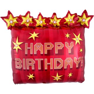 Anagram TNT Party Dynamite SuperShape XL Foil Balloons 25"/63cm w x 23"/58cm h P35
