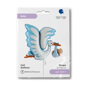 Grabo 53" Blue Stork Packaged