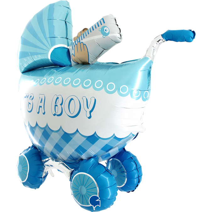 Grabo 42" It's A Boy Buggy 3D Dimensionals Packaged - Image 2
