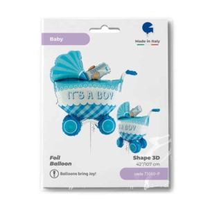Grabo 42" It's A Boy Buggy 3D Dimensionals Packaged