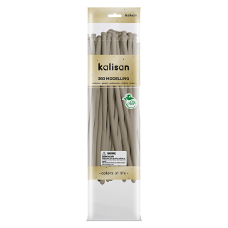 360 - Retro White Sand Modelling Balloon - 50ct Nozzle Up - 10380155