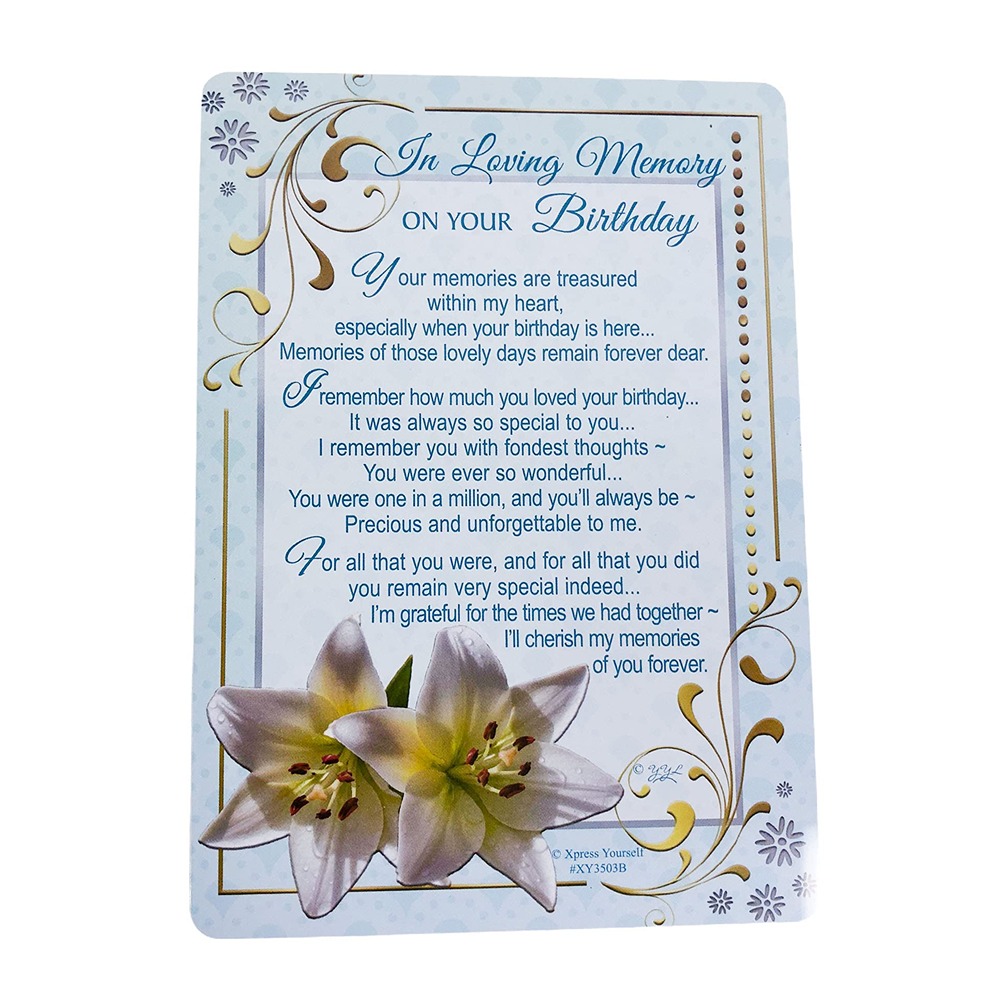 On Your Birthday - XY3503B