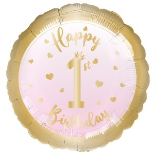 Amscan - 1st Birthday Girl - 17" - 9917251