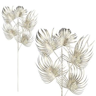 84cm Palm Stem Champagne - 57779