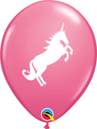 11″ ROUND 6CT RETAIL PKG - UNICORN - 86019
