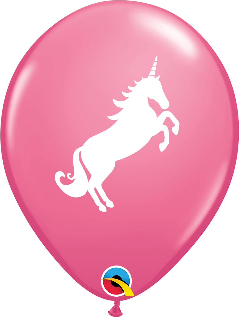 11″ ROUND 6CT RETAIL PKG - UNICORN - 86019