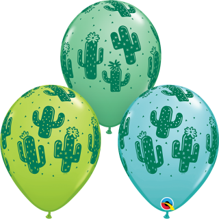 11″ ROUND 6CT RETAIL PKG - CACTUSES