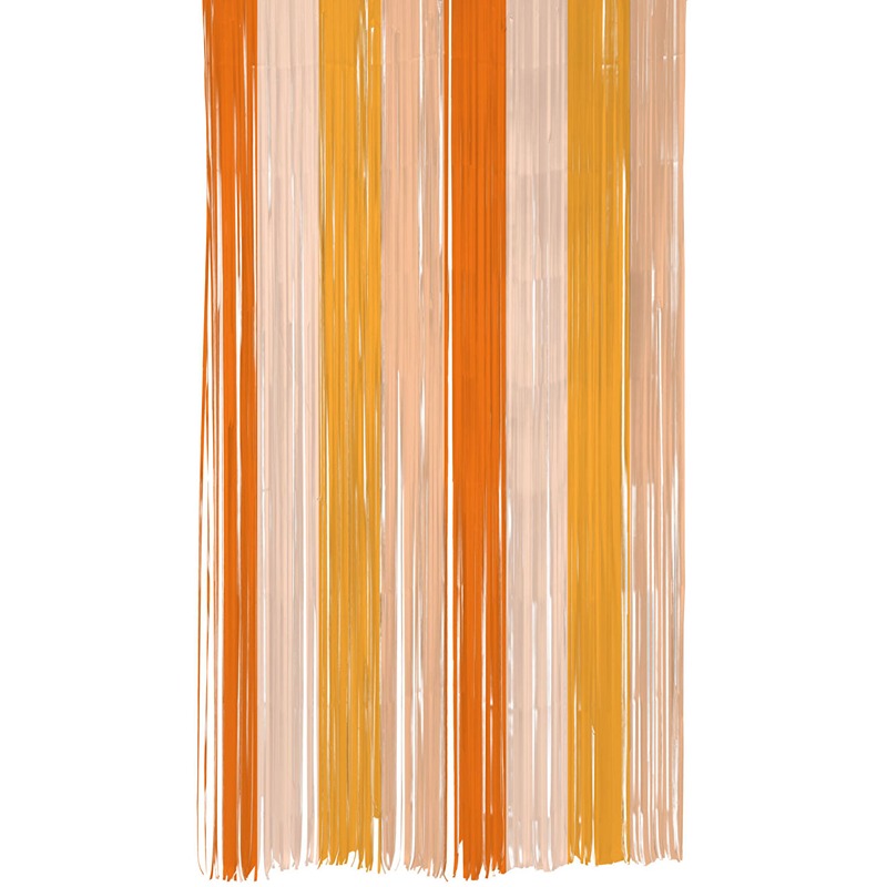Party curtain - Pretty Peachy - 2m x 1m - 24335