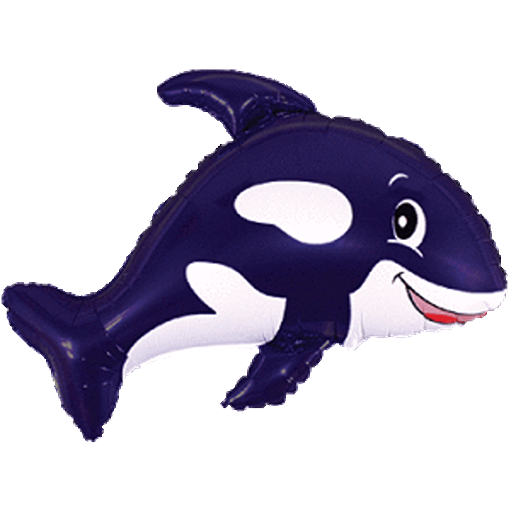Flexmetal 32" Friendly Whale Black Flat -901630N*