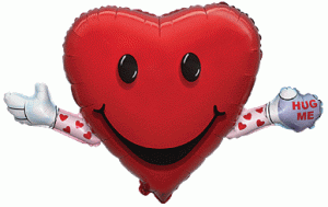 Flexmetal 14" Love & Hug Airfilled Minishape (Requires Heatsealing)
