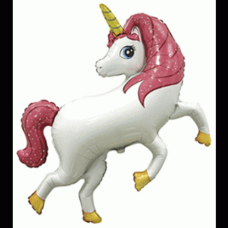 Flexmetal 41" Pink Unicorn Flat - 901779