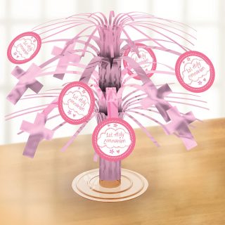 Communion Church Pink Mini Cascade Centrepiece - 9901879