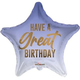 APAC - Have a Great Birthday Metallic - 18" - 16801-18