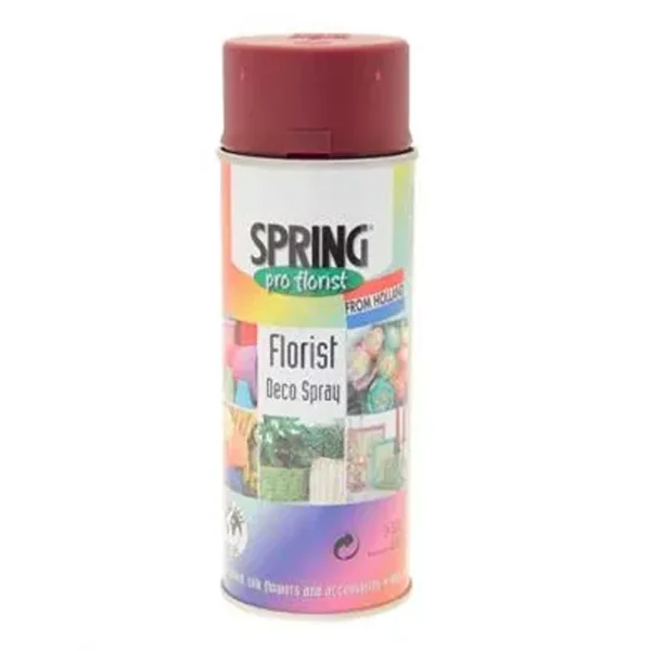 400Ml Burgundy Red EuroAerosols(6/12)-PT1051