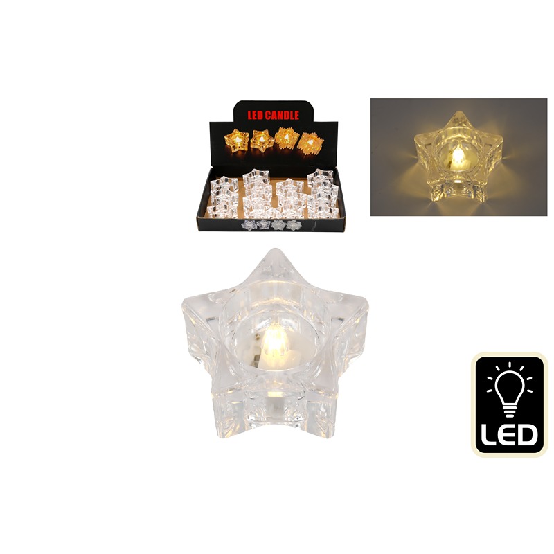 6CM STAR LED LIGHT - EL1046